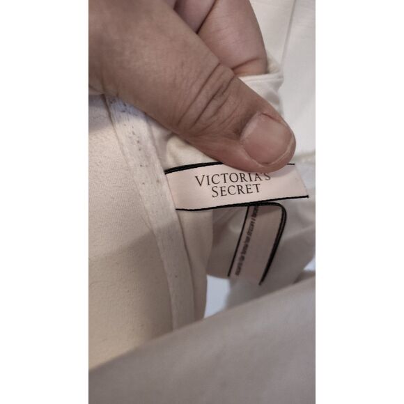 Victoria's Secret‎ white side lace lined perfect coverage white bra 36DDD - Picture 4 of 5